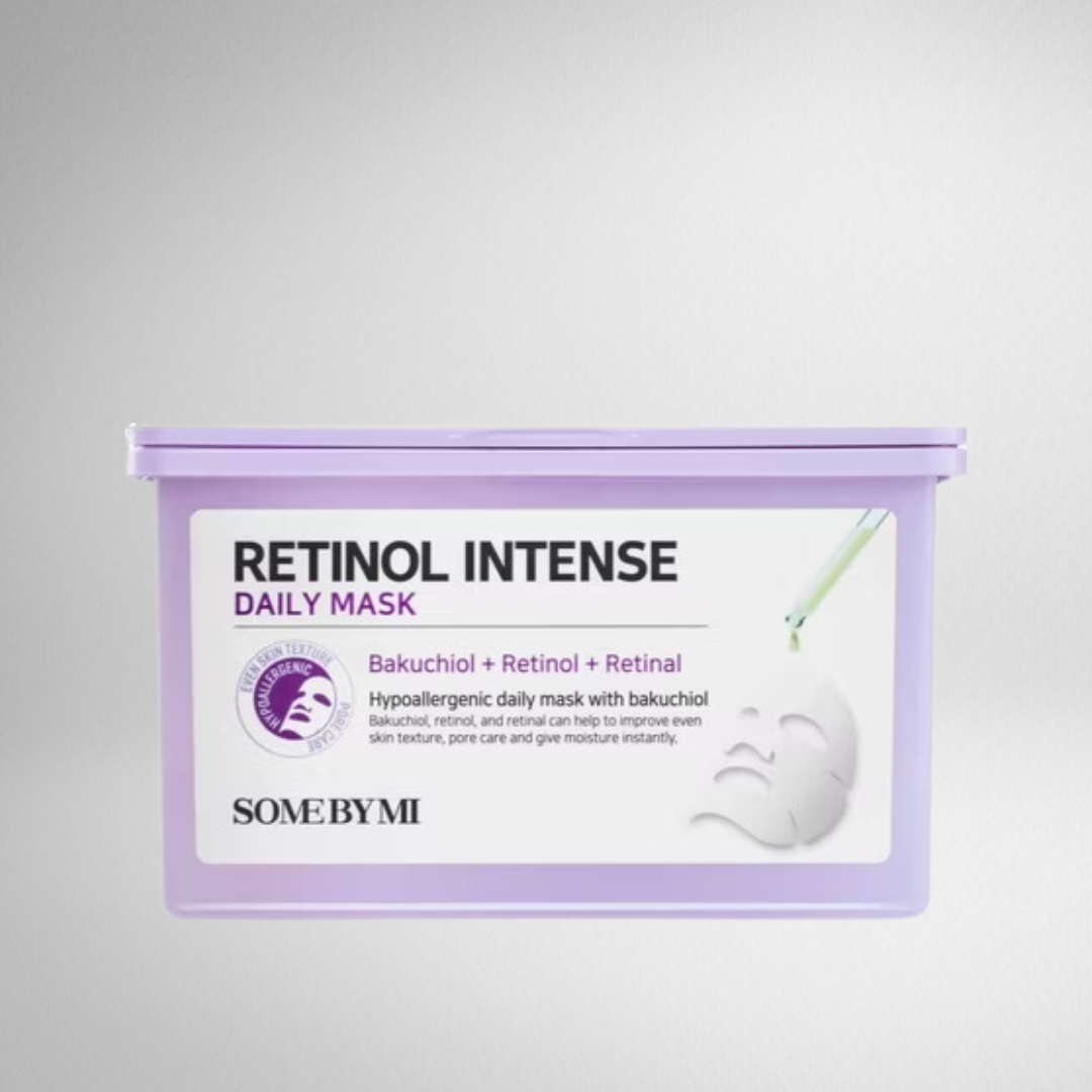 Some By Mi Retinol Intense Daily Mask 30 Sheets front packaging sheet