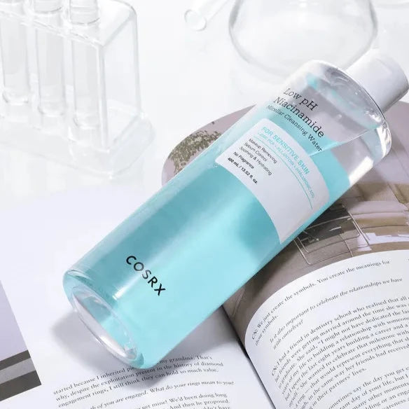 COSRX Low pH Niacinamide Micellar Cleansing Water 13.52fl.oz/400ml front label