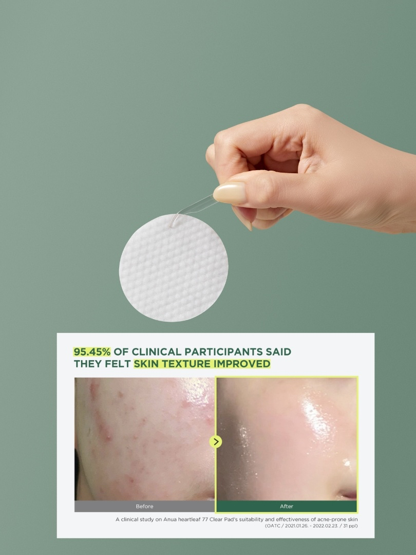 Anua Heartleaf 77% Clearpad 160ml (70τμχ)
