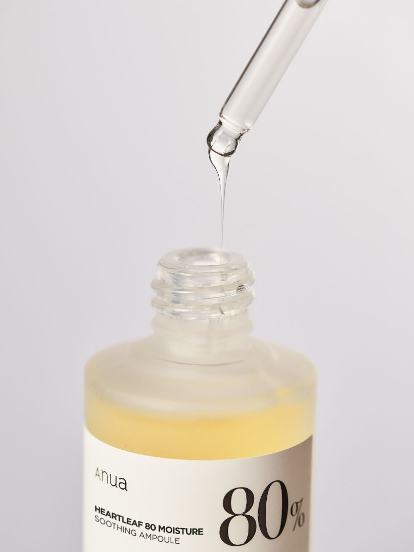 Anua Heartleaf 80% Soothing Ampoule 30ml – Ενυδατική καταπραϋντική αμπούλα για glass skin