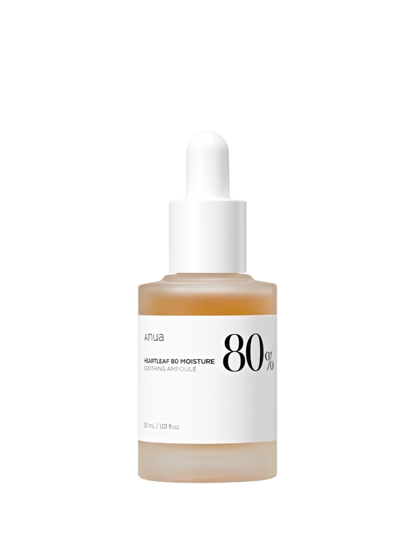 Anua Heartleaf 80% Soothing Ampoule 30ml – Ενυδατική καταπραϋντική αμπούλα για glass skin