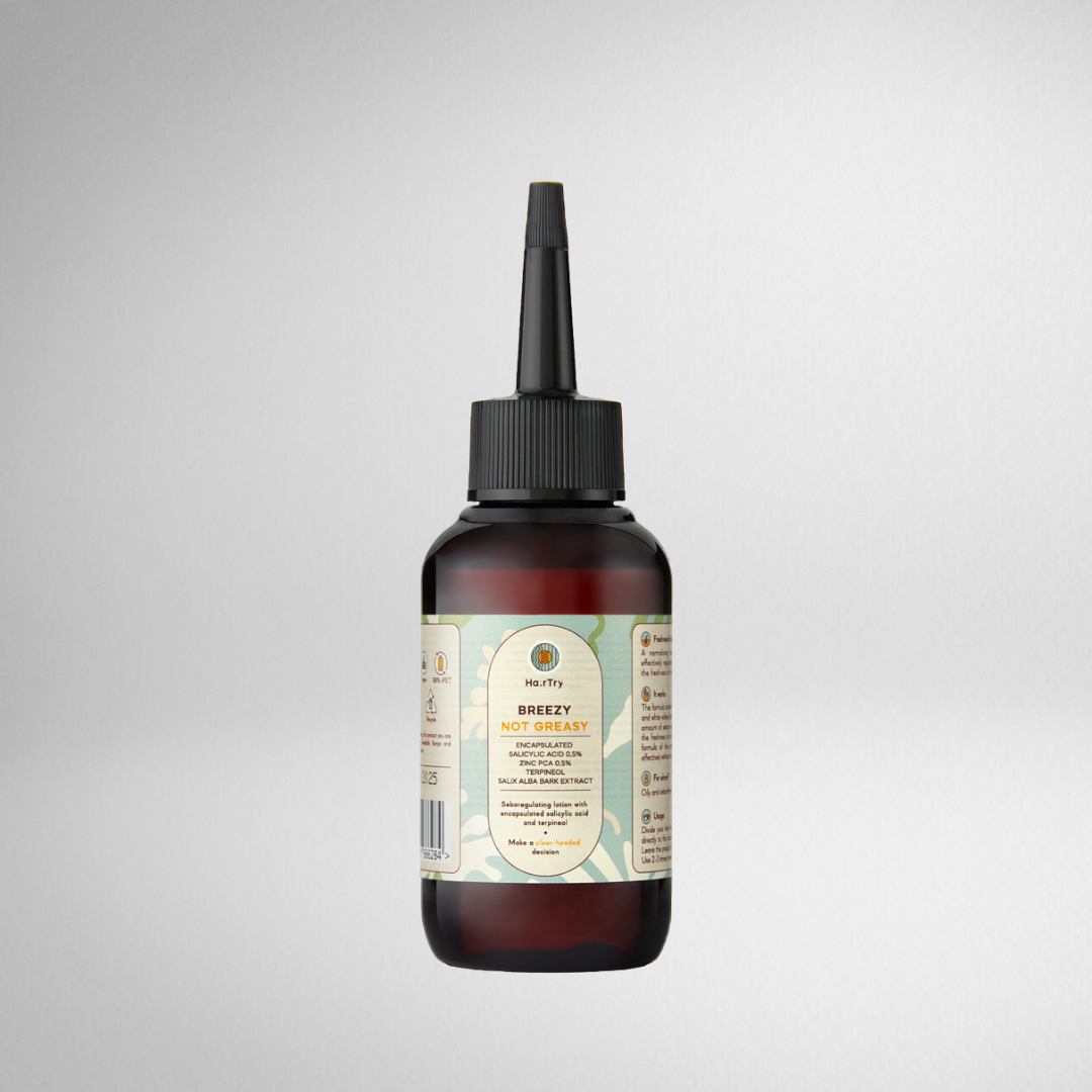 HairTry - Breezy Not Leasy - Seboregulatory Thinner with Encapsulated Salicylic Acid - 100ml