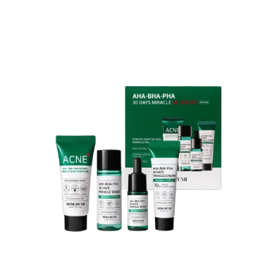 AHA-BHA-PHA 30 Days Miracle AC SOS Kit 4pcs SOME BY MI