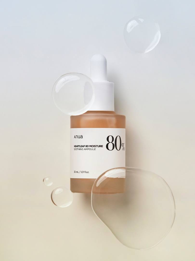 Anua Heartleaf 80% Soothing Ampoule 30ml – Ενυδατική καταπραϋντική αμπούλα για glass skin