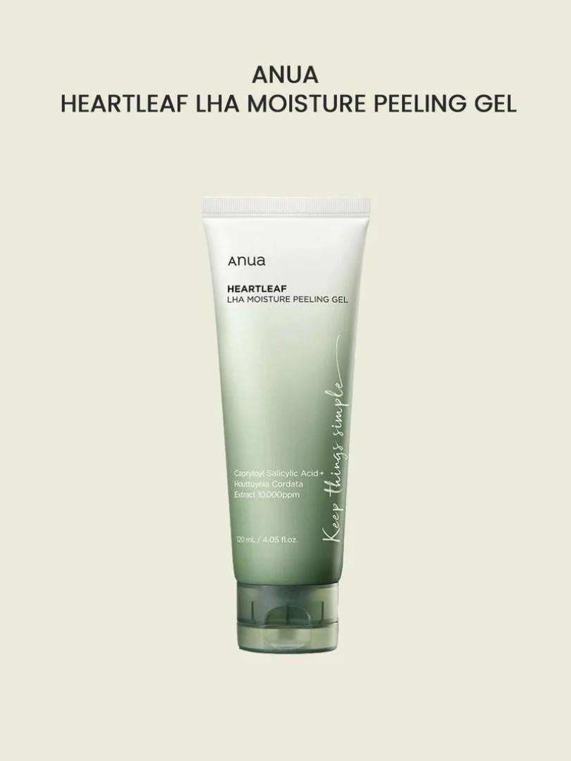 Anua Heartleaf LHA Moisture Peeling gel 120ml - Ήπιο ενυδατικό gel απολέπισης