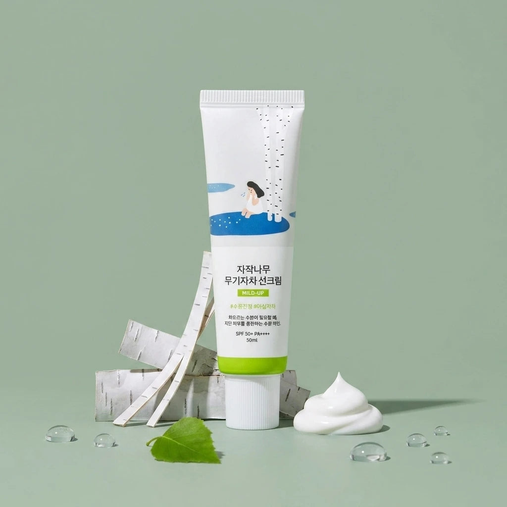 Round Lab Birch Juice Mild-Up Sunscreen SPF50+ PA++++ 50ml