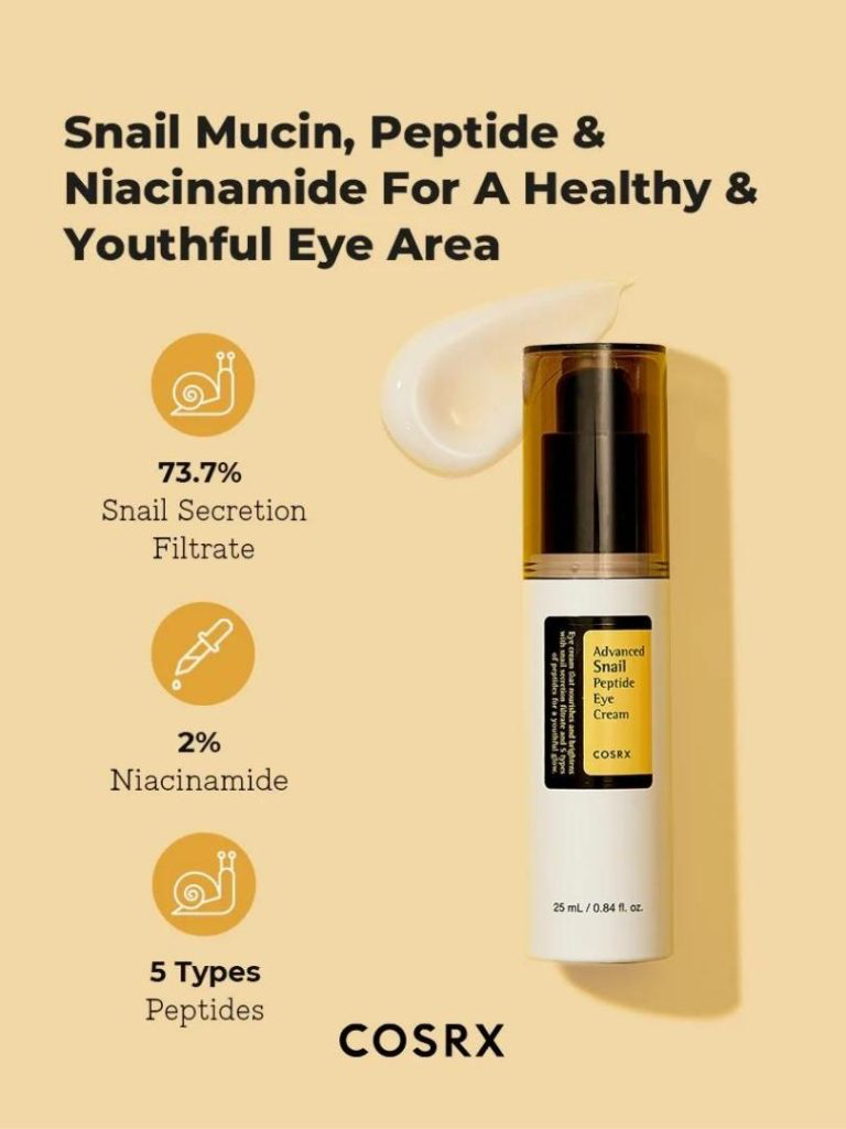 COSRX Advanced Snail Peptide Eye Cream – Κρέμα ματιών