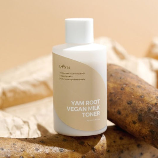 ISNTREE Yam Root Vegan Milk Toner 200ml - Τονωτική Λοσιόν με Ρίζα Γιαμ