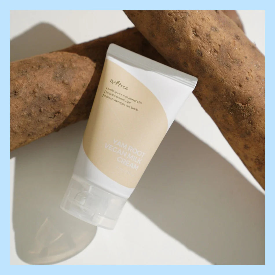ISNTREE - Θρεπτική Κρέμα Ενυδάτωσης - Yam Root Vegan Milk Cream - 80ml