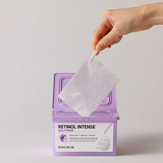 Some By Mi Retinol Intense Daily Mask 30 Sheets front packaging sheet