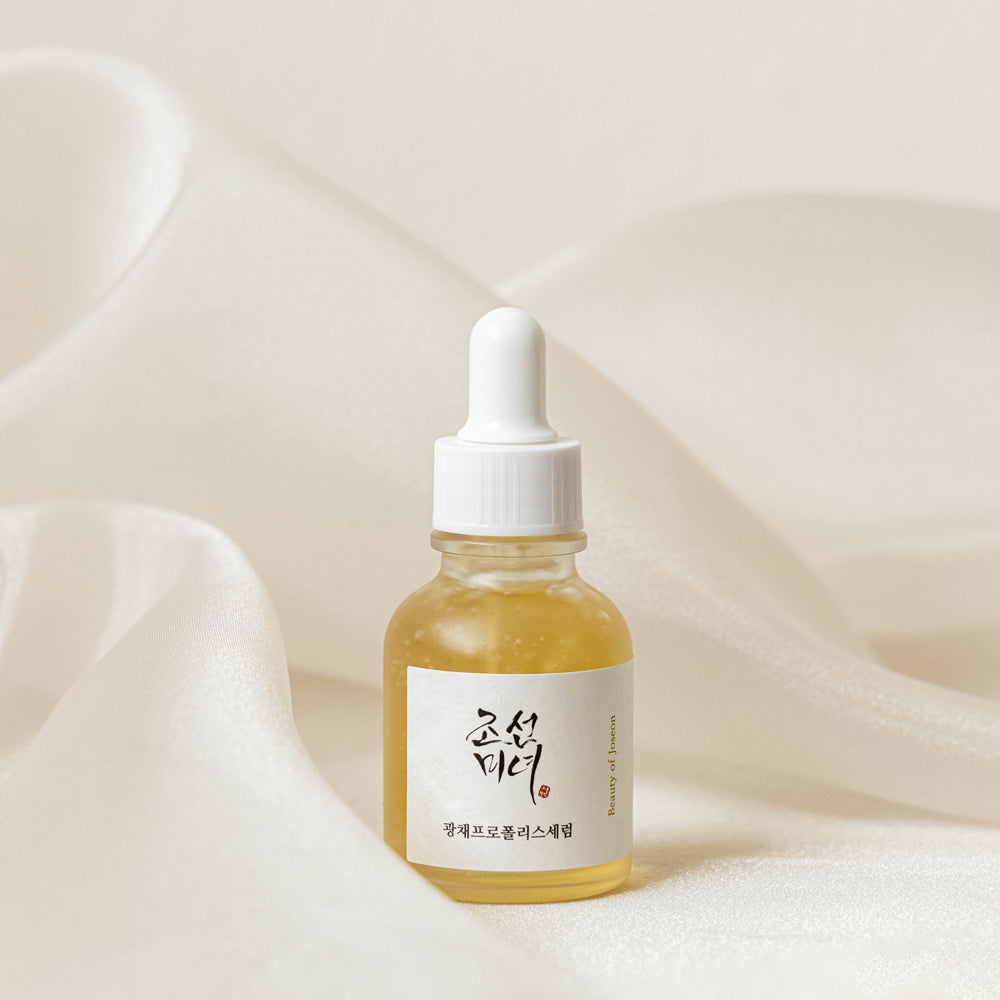 Beauty of Joseon Glow Serum Propolis & Niacinamide 30ml, bottle label and packaging