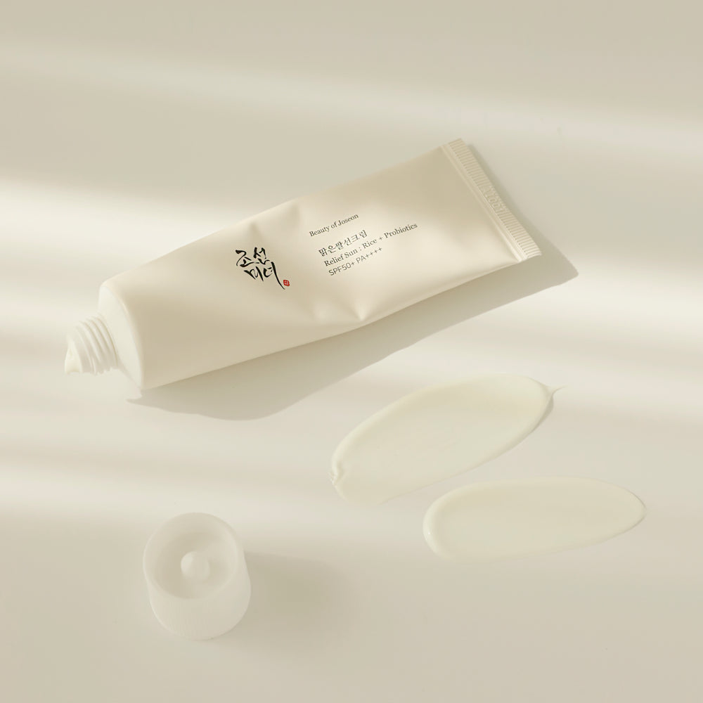 Beauty of Joseon Relief Sun Rice 50ml, tube packaging front