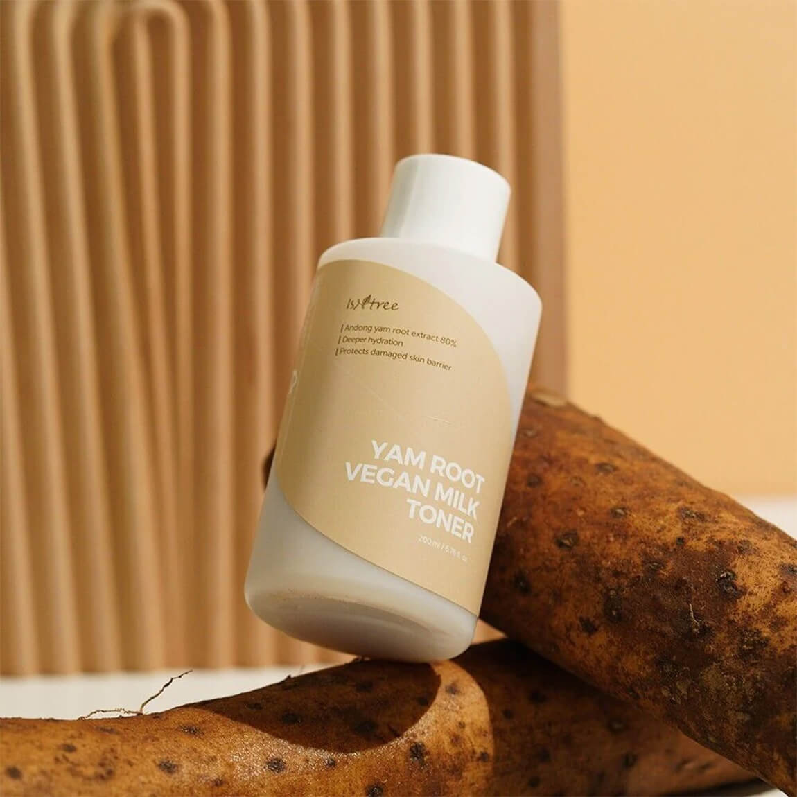 ISNTREE Yam Root Vegan Milk Toner 200ml - Τονωτική Λοσιόν με Ρίζα Γιαμ