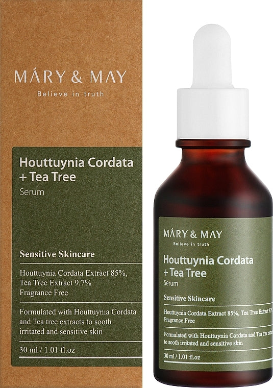 Mary&May Houttuynia Cordata + Tea Tree Serum (30ml)