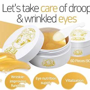 Elizavecca - Hell-Pore Gold Hyaluronic Acid Eye Patch - 60 τεμάχια