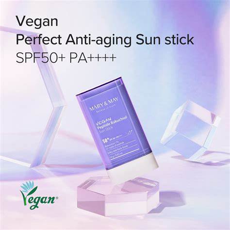 Mary & May Vegan Peptide Bakuchiol Αντηλιακό στικ SPF50+ PA++++ (18g)