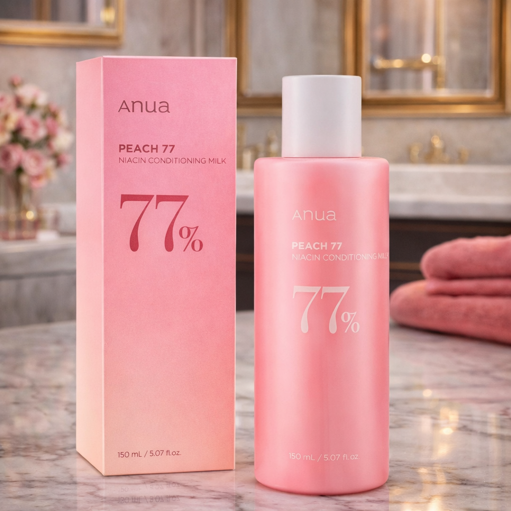 Anua Peach 77% Niacin Conditioning Milk 150ml – Ενυδατικό γαλάκτωμα με προβιοτικά