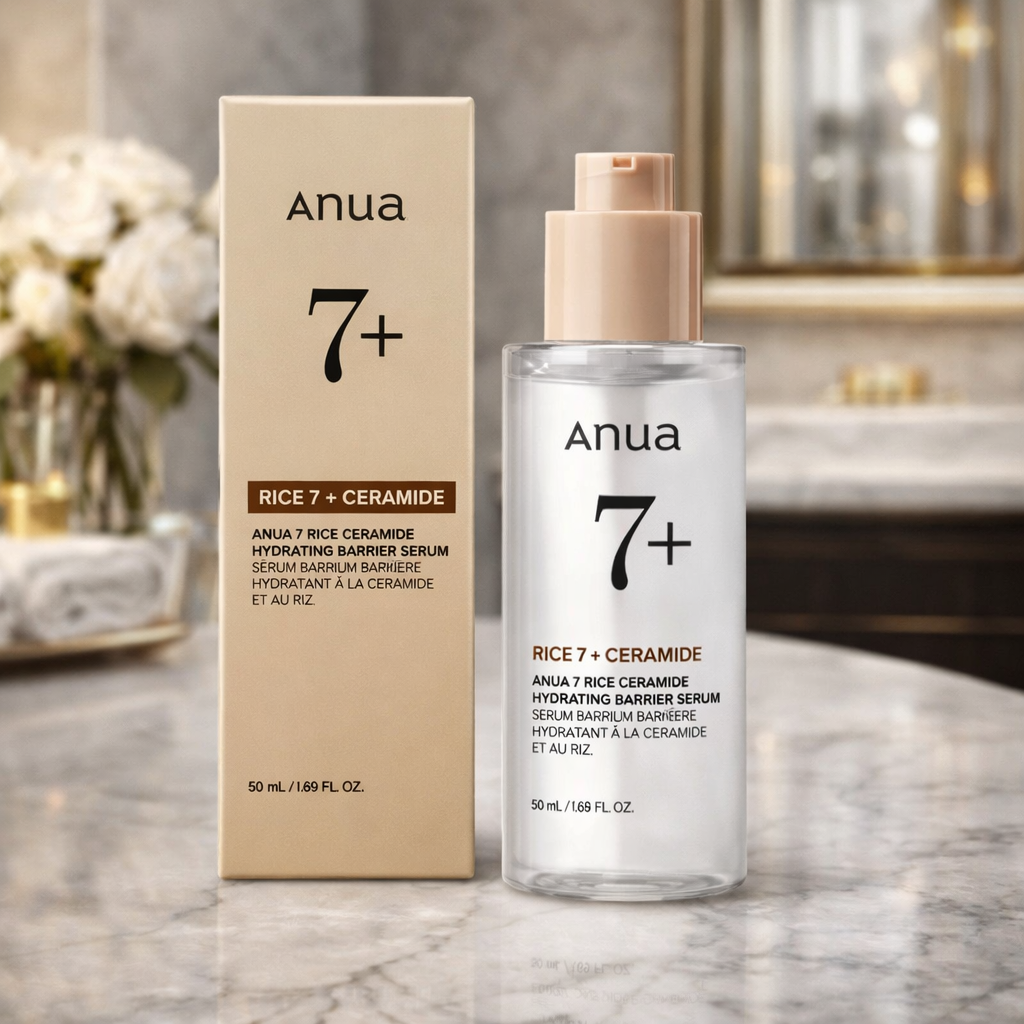 Anua 7 Rice Ceramide Hydrating Barrier Serum – Ορός με ρύζι, κεραμίδια, αρβουτίνη