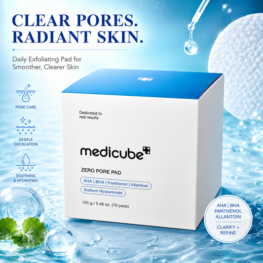 Medicube Zero Pore Pad 155g – 70 Pads