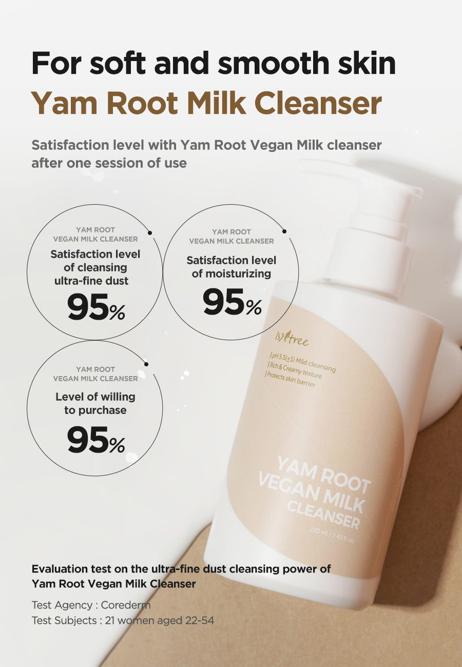 ISNTREE Yam Root Vegan Milk Cleanser 220ml