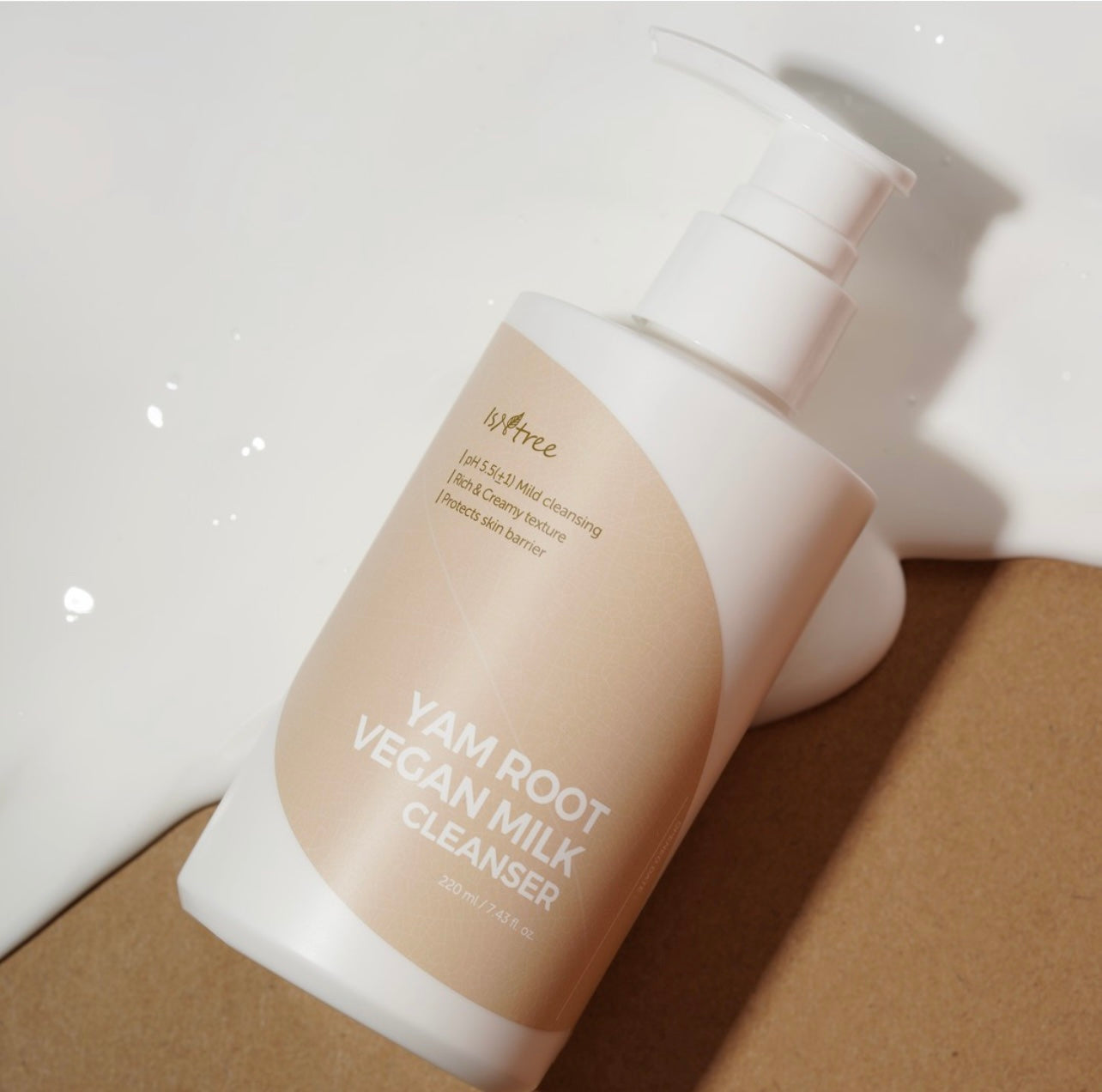 ISNTREE Yam Root Vegan Milk Cleanser 220ml