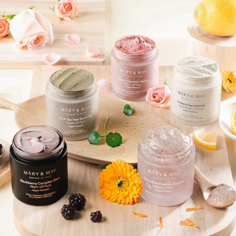 Mary & May Lemon Niacinamide Glow Wash Off Pack