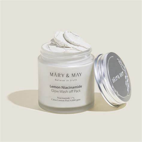 Mary & May Lemon Niacinamide Glow Wash Off Pack