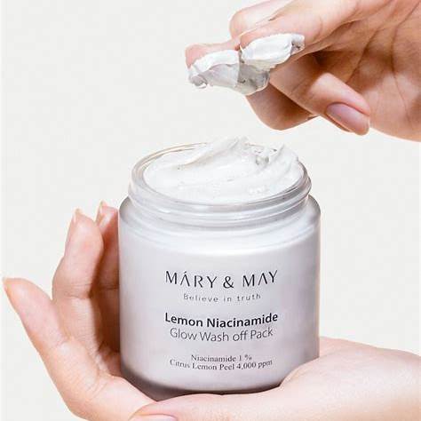Mary & May Lemon Niacinamide Glow Wash Off Pack