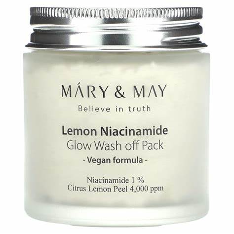 Mary & May Lemon Niacinamide Glow Wash Off Pack